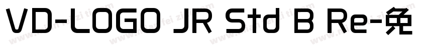 VD-LOGO JR Std B Re字体转换